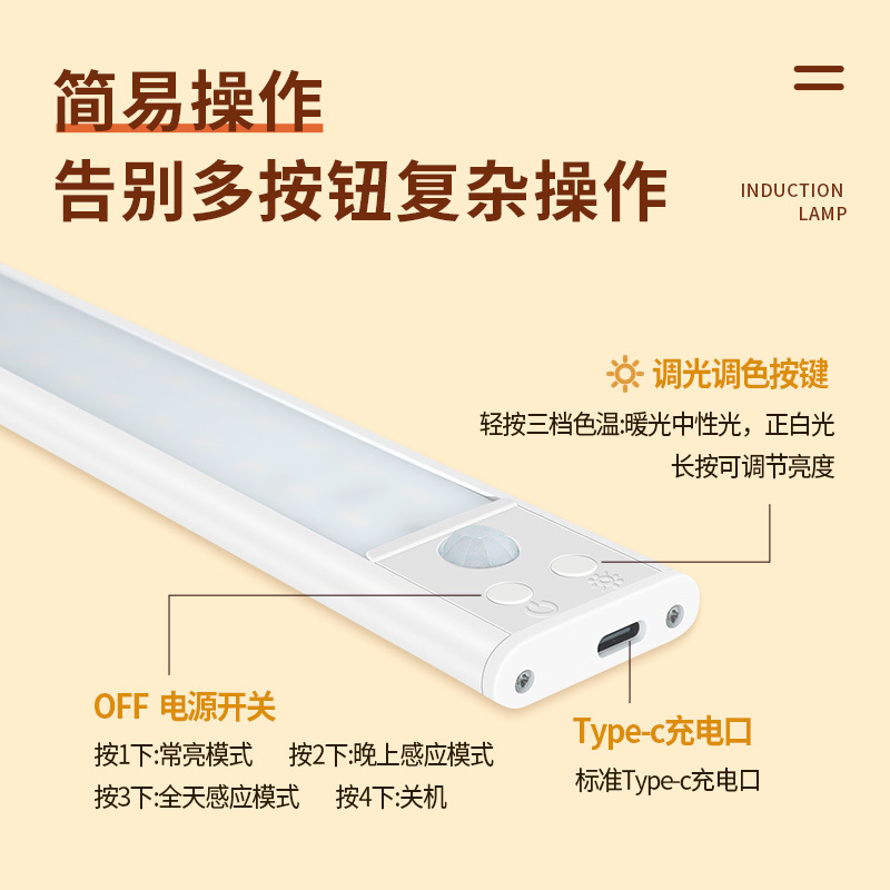 智能感应灯人体感应灯